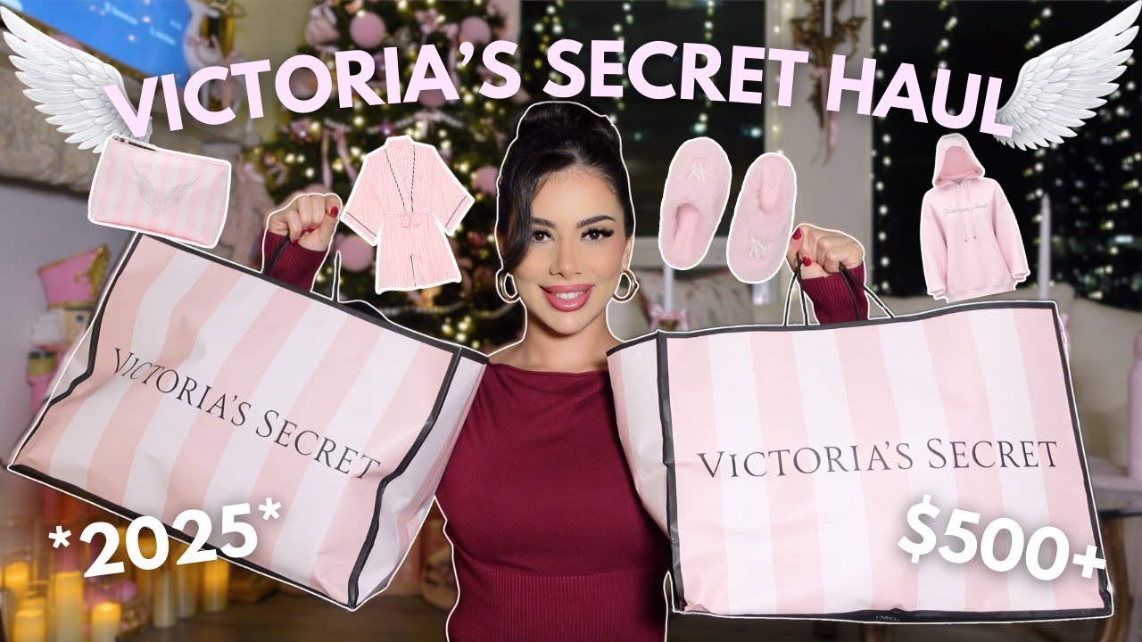 ОГРОМНАЯ ПОКУПКА VICTORIA'S SECRET 🎀🪽 *2025* (ВСЁ розовое!)