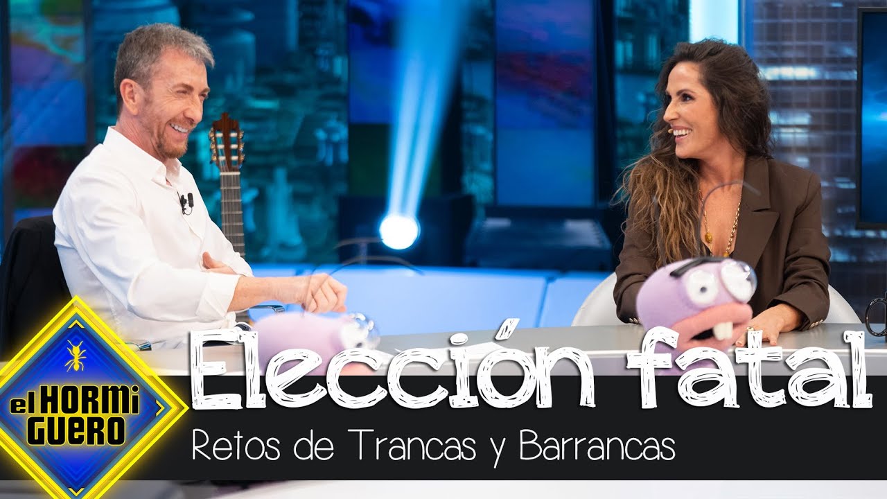 Malú se enfrenta al reto más complicado de Trancas y Barrancas - El Hormiguero
