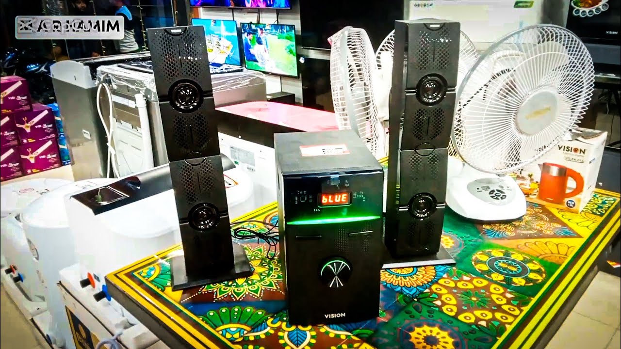 Vision Ultra Bass Speaker | ভিশন নতুন মডেলের সাউন্ড সিস্টেম | Vision Ultra Bass Box Price in BD