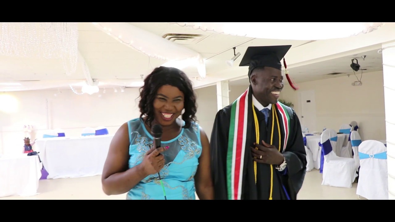 Peter Olweny's Graduation Celebration.