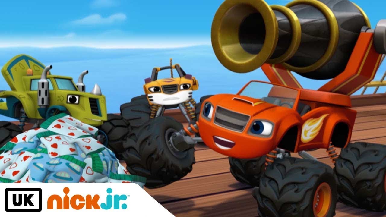 Blaze and the Monster Machines | Pegwheel the Pirate | Nick Jr. UK