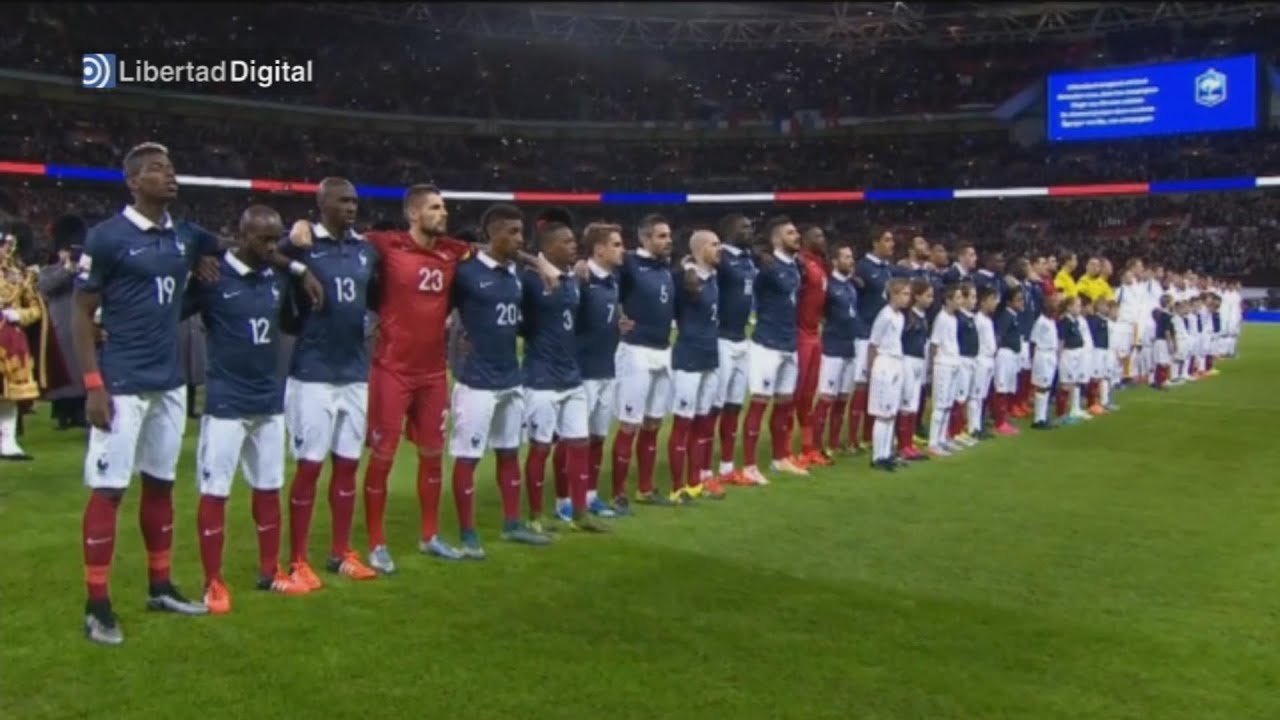 Wembley canta al unísono La Marsellesa