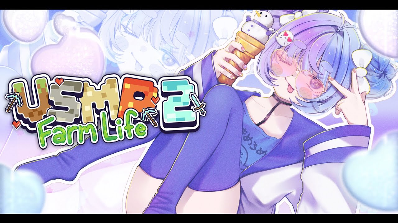 *❅ Minecraft┊VSMP 2: Farm Life🌽地下労働します #3〖 Lumi Yukime┊Specialite 〗