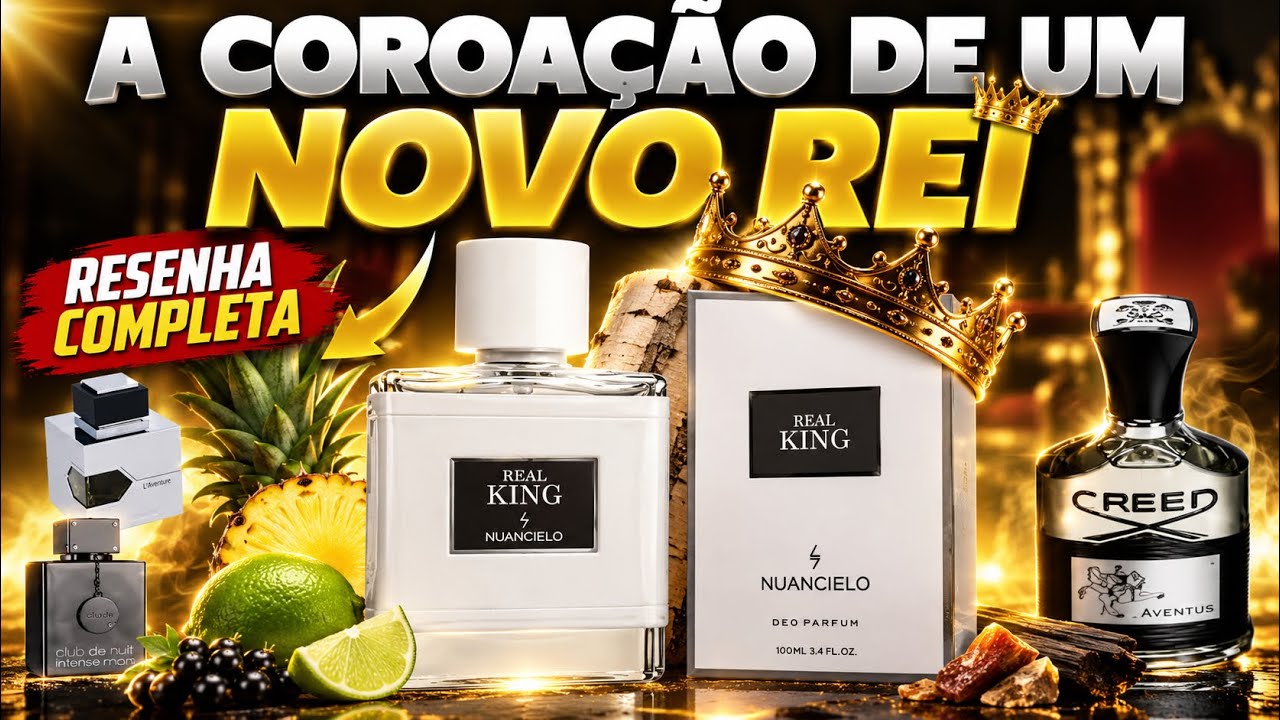 REAL KING - NUANCIELO | O MELHOR INSPIRADO NO CREED AVENTUS? RESENHA COMPLETA