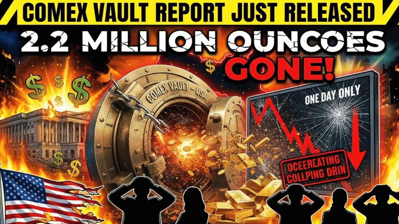 COMEX Vault Report Just Released: 