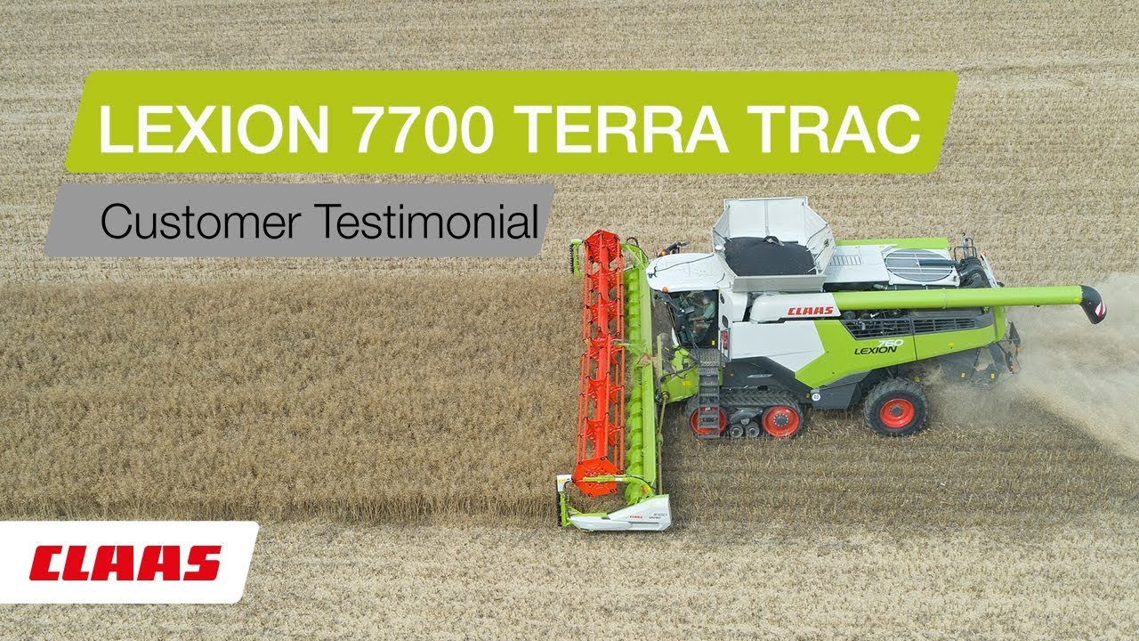 JD and RJ Baker Farms Ltd. LEXION 7700. The revolution.