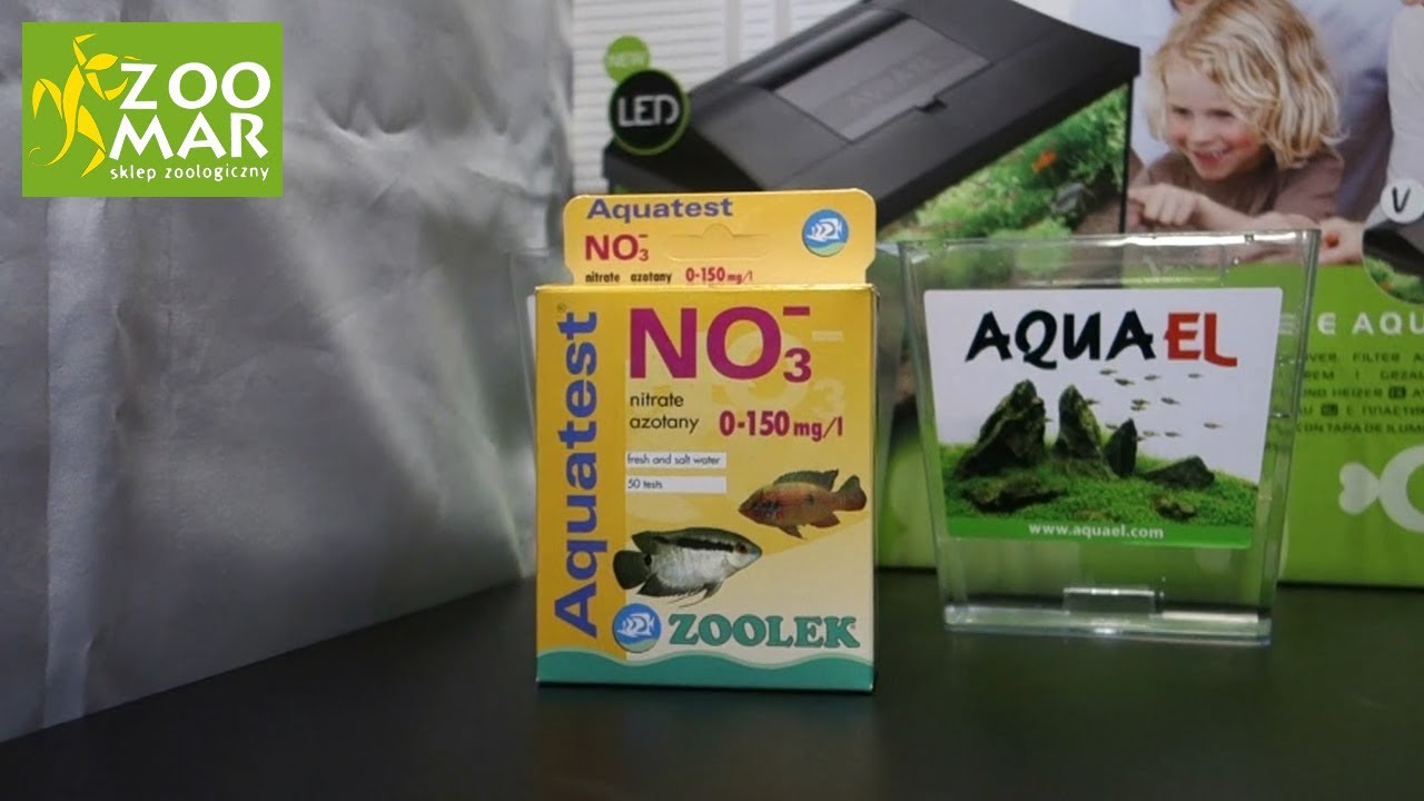 Badanie parametrów wody w akwarium – test NO3 Zoolek