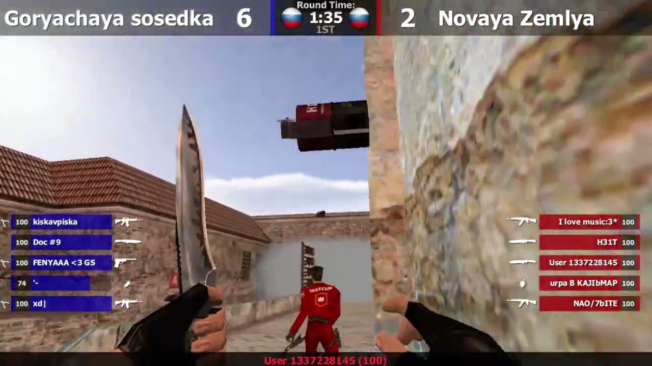 Шоу-матч между проектами: ГОРЯЧАЯ СОСЕДКА © VS Новая Земля ツ / de_mirage / map3