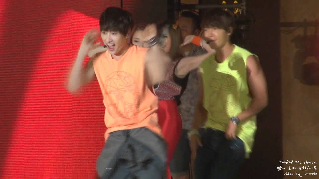 120628 20s choice 떴다 오빠 은혁