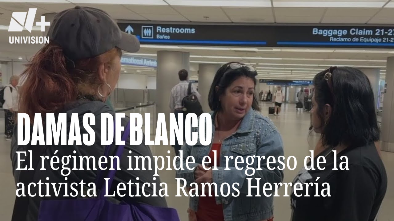 Niegan entrada en Cuba a una integrante de las Damas de Blanco