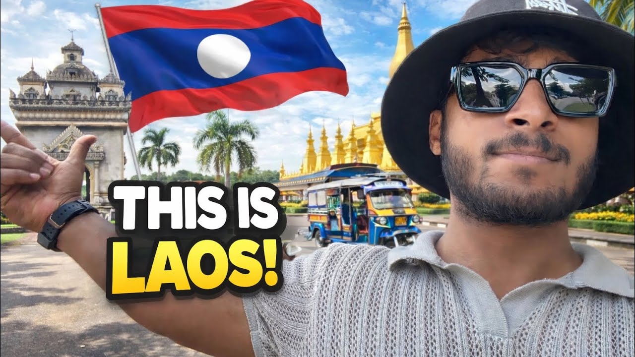Exploring laos capital vientiane 🇱🇦