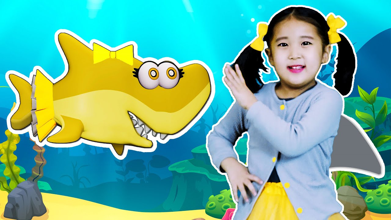 Baby Shark Finger Family 핑거송 상어가족 ㅣKids Songs 🟡