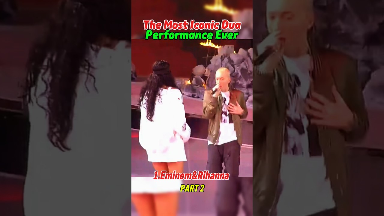 The Legendary Eminem & Rihanna Moment 🥶🔥