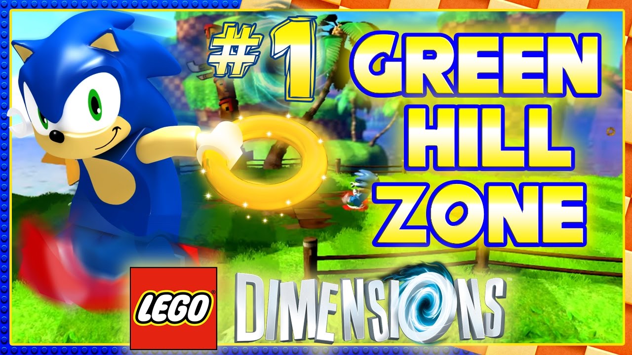 ABM: Sonic Dimensions - Green Hill Zone!! Lego Dimensions Walkthrough 1! (60FPS)