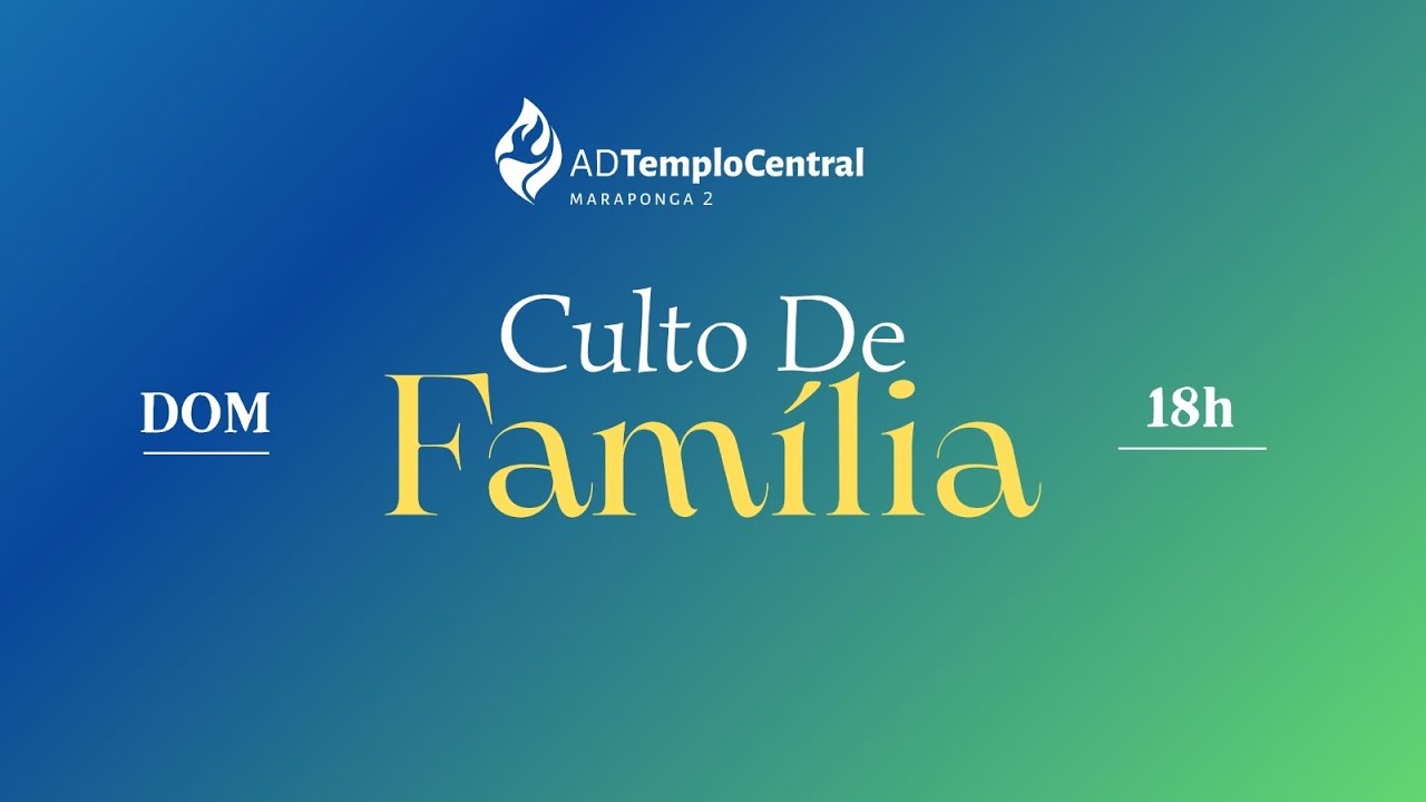 Culto de familia  08/02/2026 - AD Maraponga 2
