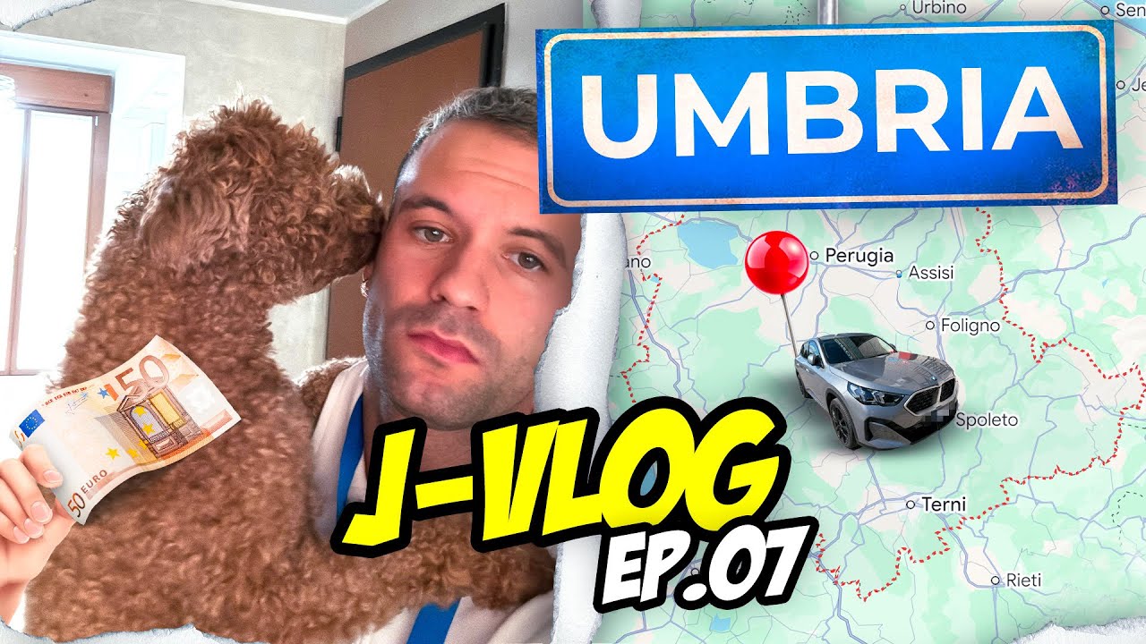 JPATATOUR: J-VLOG EP.7 (UMBRIA). Ho quasi finito. 