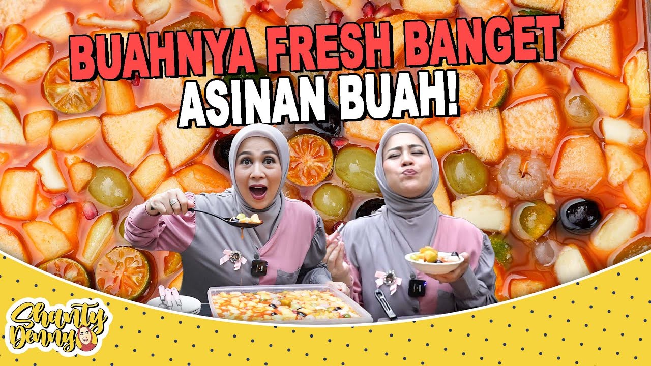 SEGER BANGET!! SIANG SIANG KETEMU YANG BEGINI!! FRESH BANGET BUAHNYA!! ASINAN BUAH