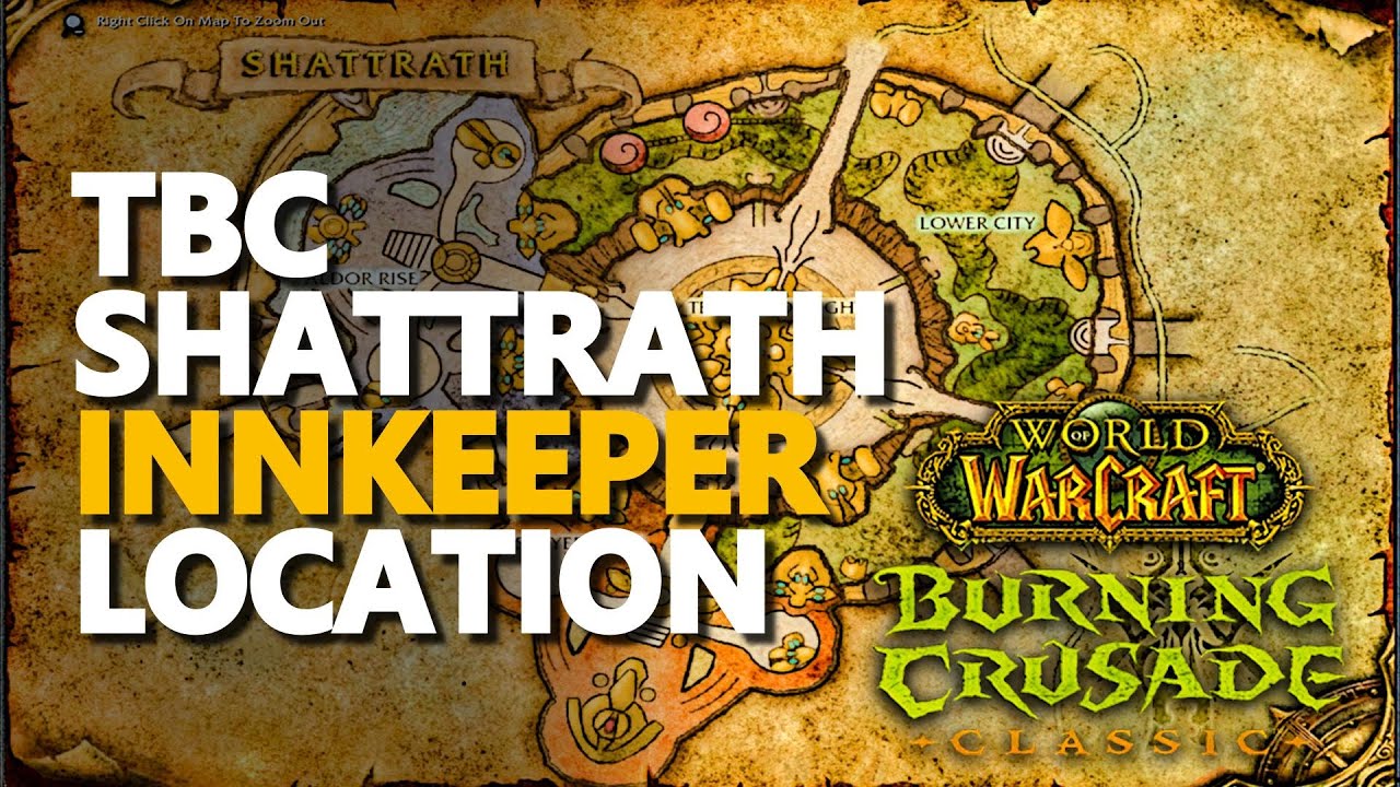 Shattrath Innkeeper Location WoW TBC (Inn Scryers & Aldor)