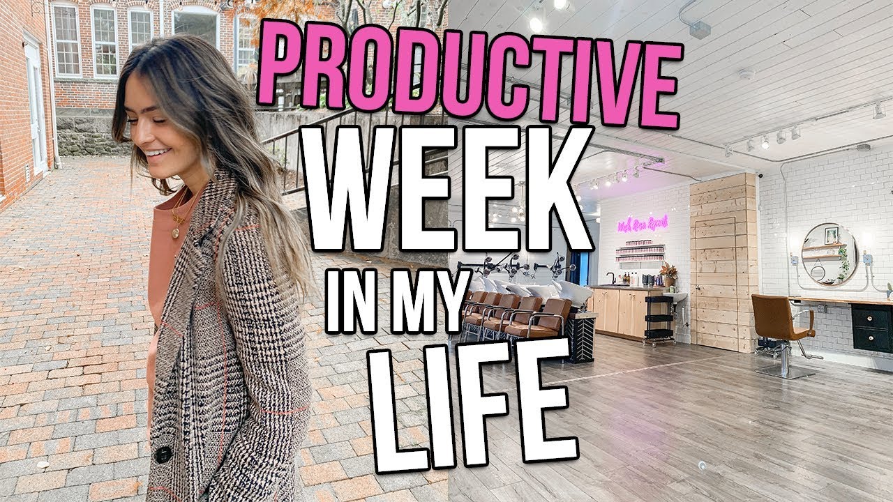 NYC PRODUCTIVE WEEK IN MY LIFE