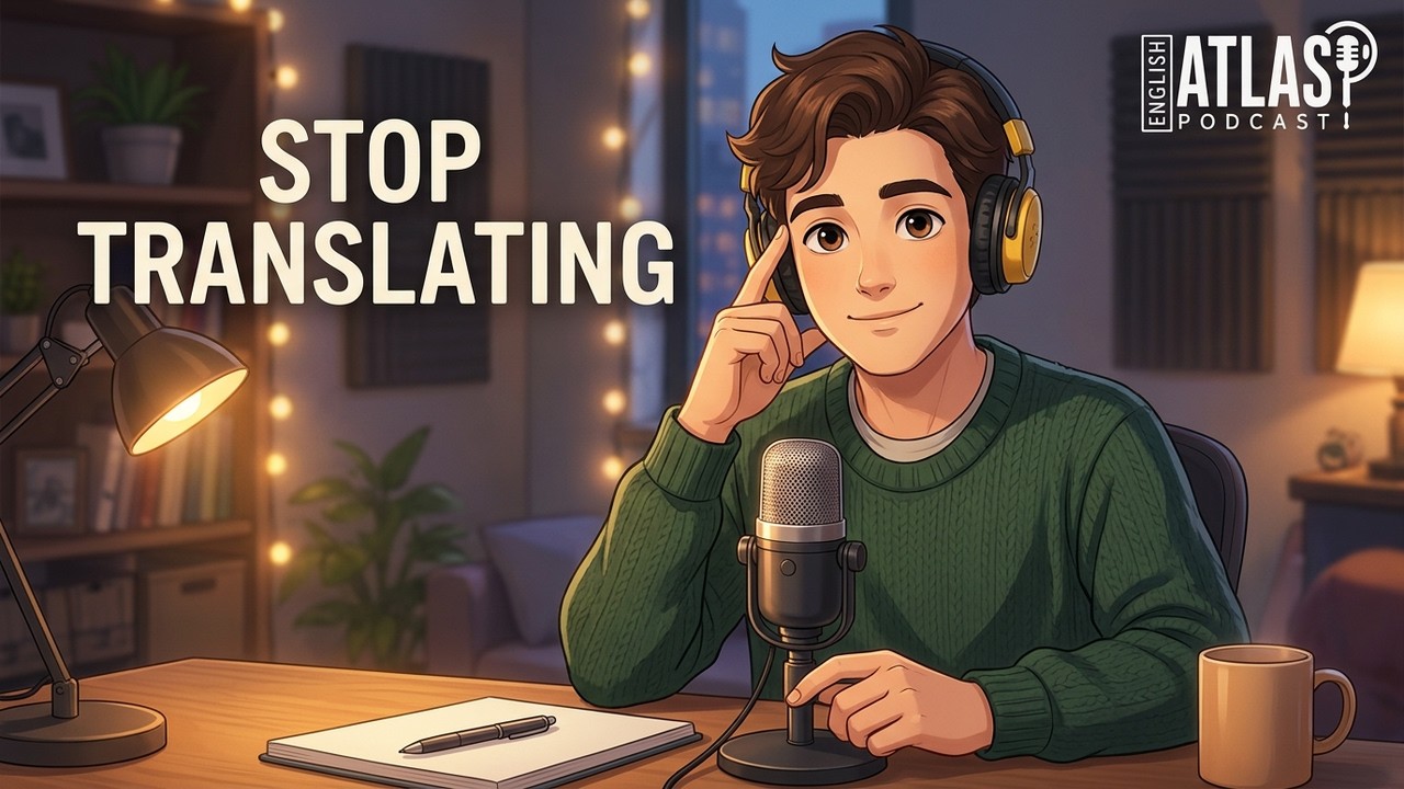 Think in English | Slow Listening Shadowing Practice for Fluency | English Podcast A1-A2
