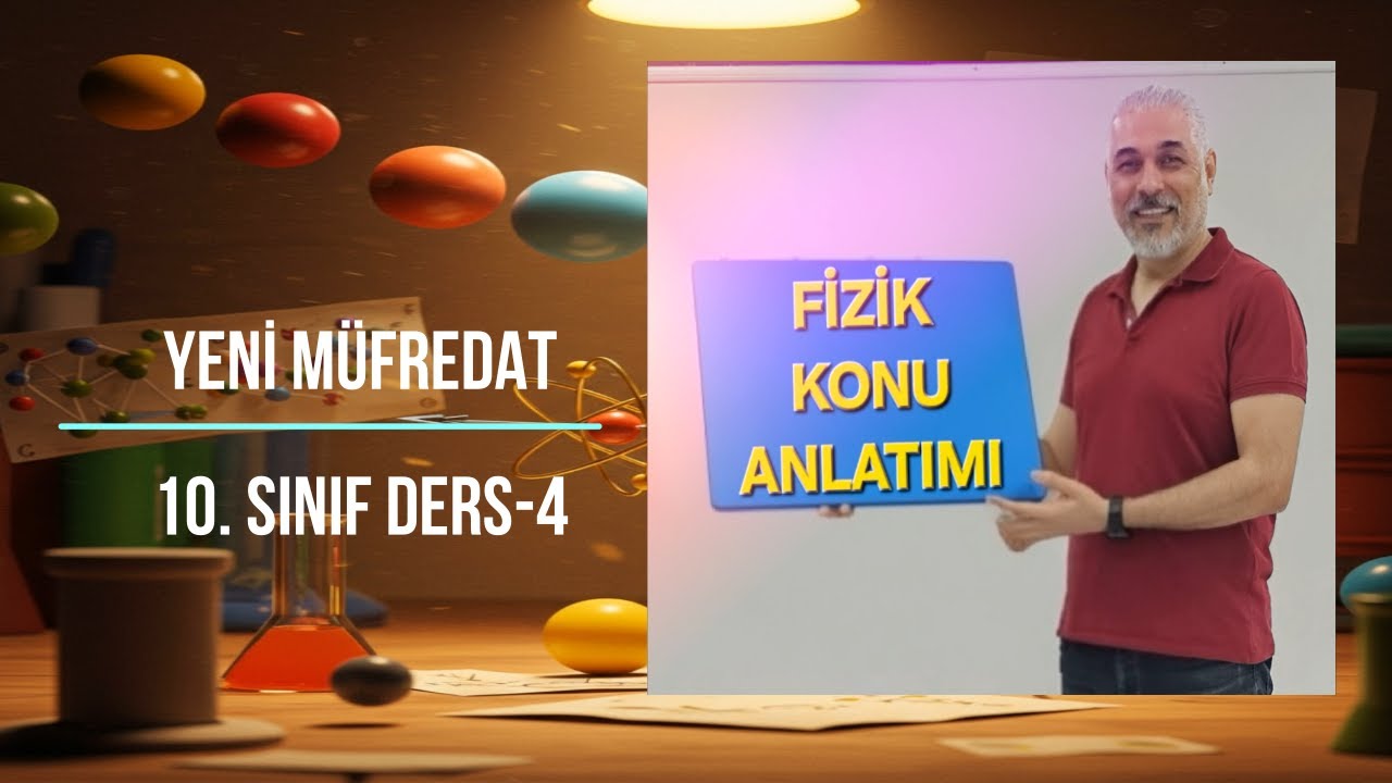 FİZİK YENİ MÜFREDAT 10. SINIF KUVVET VE HAREKET DERS 4