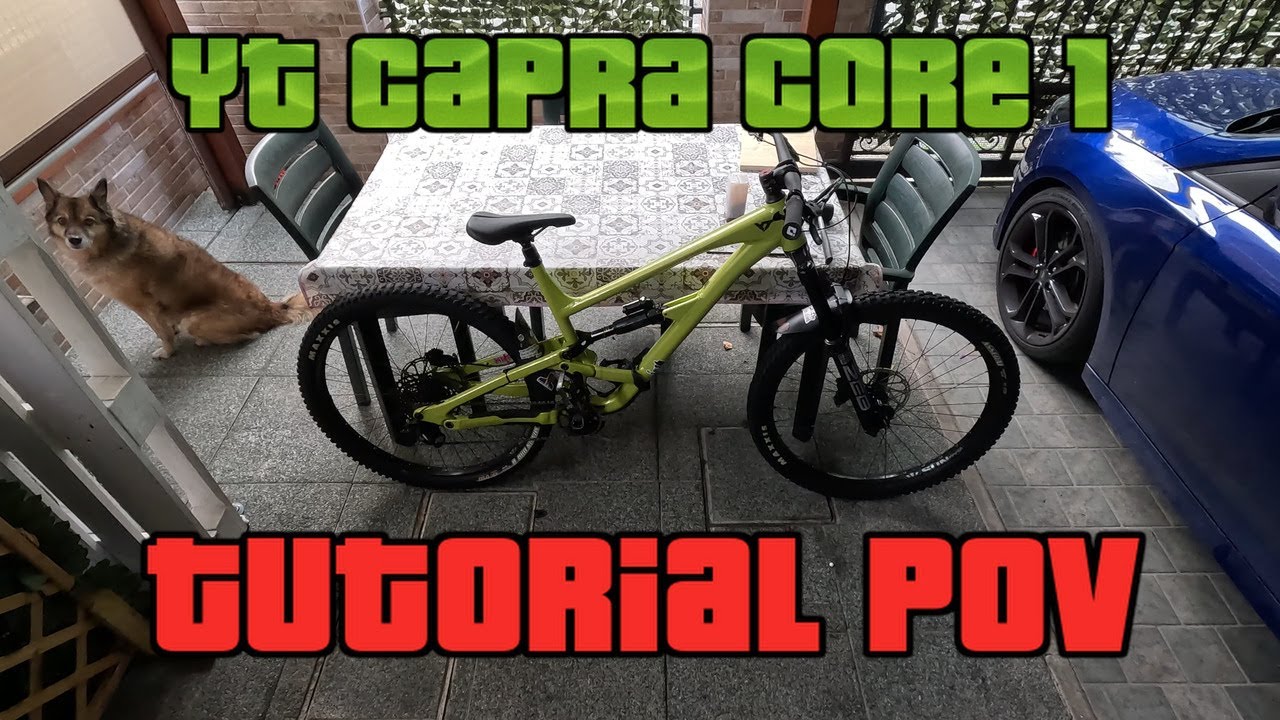 Manutenzione movimento centrale DUB su YT CAPRA CORE 1 - POV