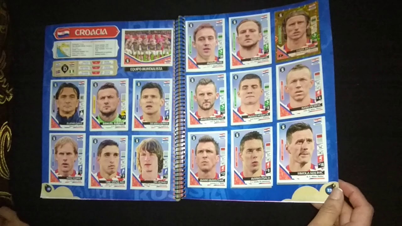 ALBUM RUSIA 2018 LLENO TRES REYES