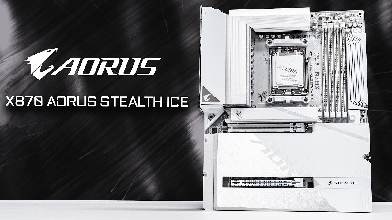 Это ОН! | AORUS X870 Stealth ICE