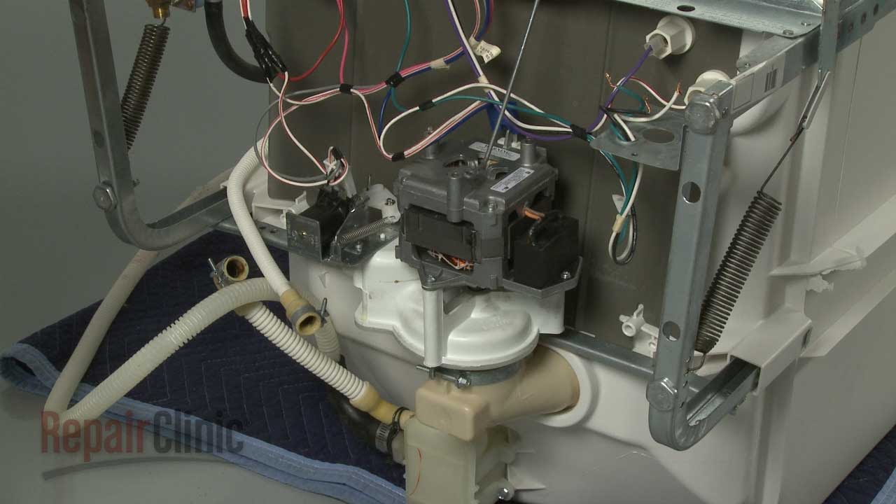 GE Dishwasher Pump & Motor Assembly Replacement #WD26X10013