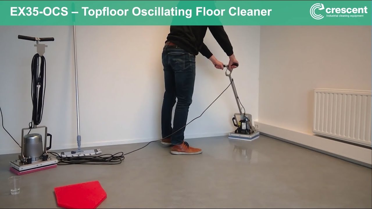 EX35-OCS Oscillating Floor Cleaner - Machine in Action Video