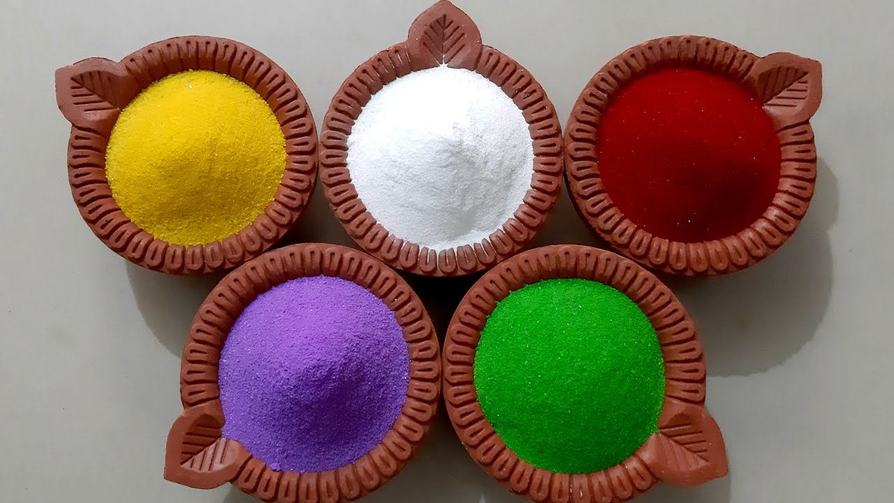 2 Multicolour Rangoli Design For Diwali Festival | Diwali rangolis | Top rangolis by Aarti