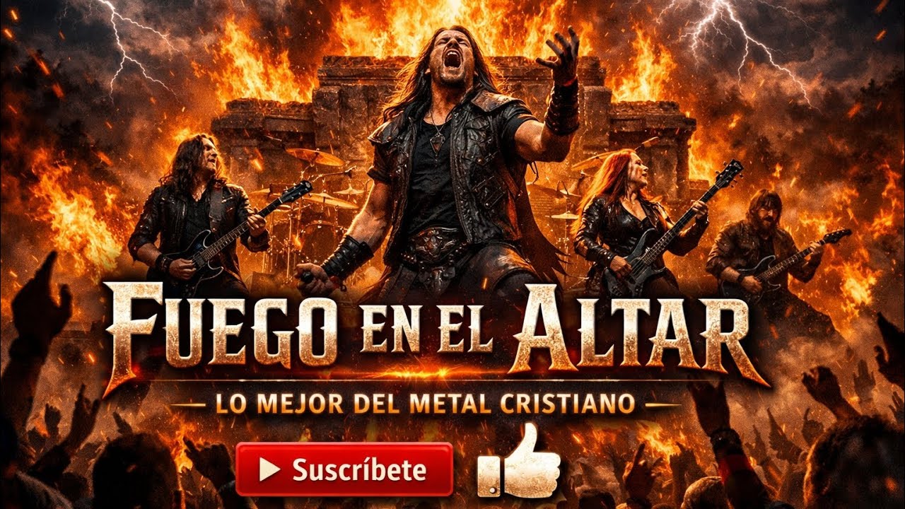 FUEGO EN EL ALTAR – Lo Mejor del Metal Cristiano 80