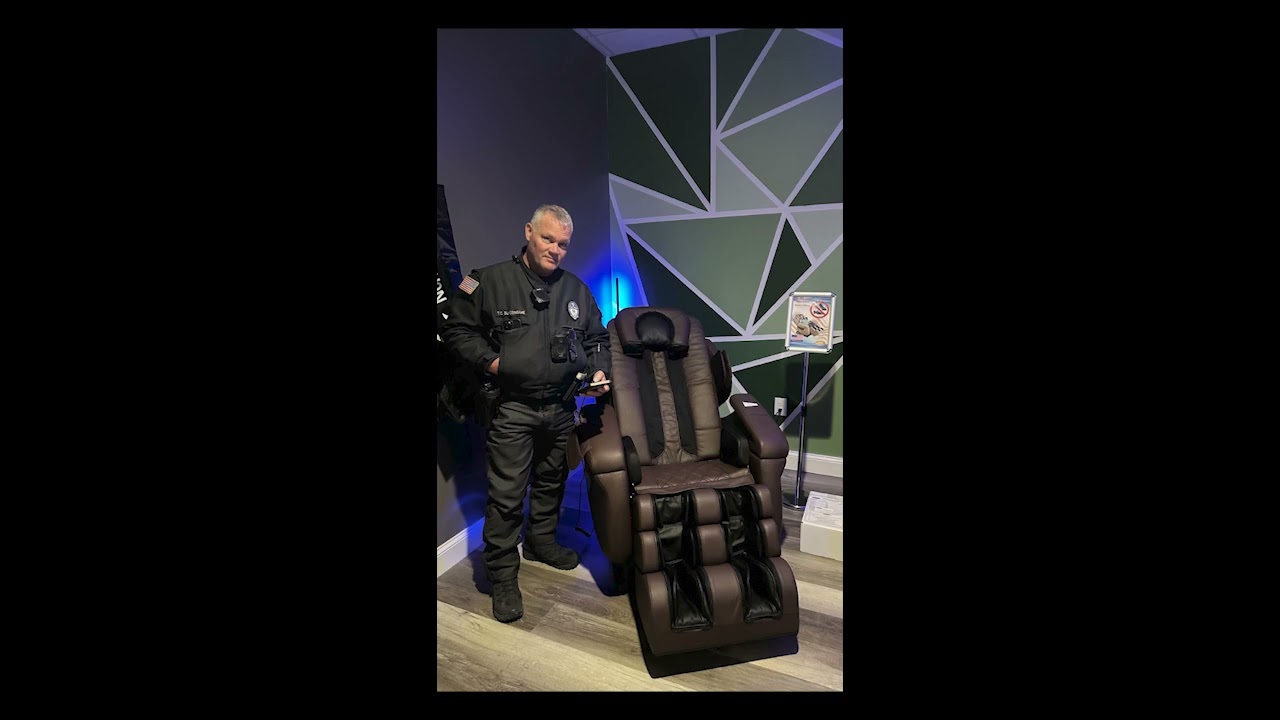 Captain Patrick McCully shares his experience on the Luraco Medical Massage Chairs