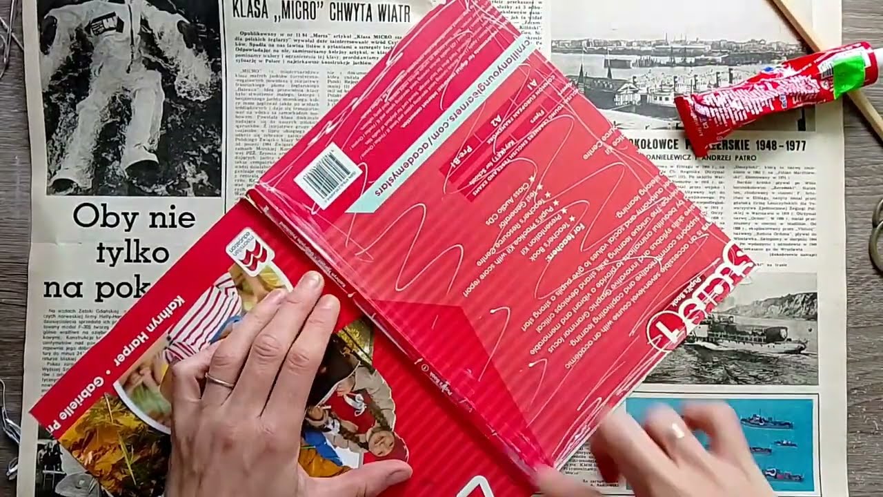 Junk Journal od podstaw. Jesienny Junk Journal z kopert. Cz. 1