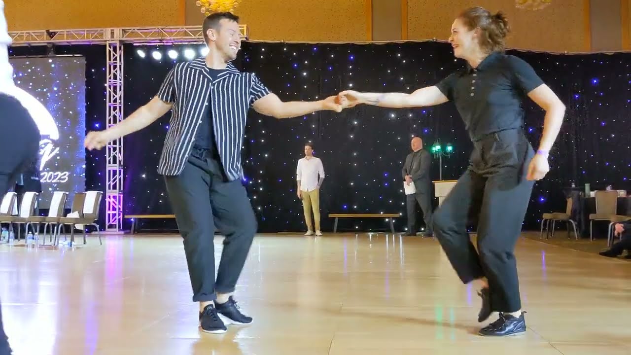 Benji Schwimmer and Alyssa Glanville | champion strictly swing 1st place