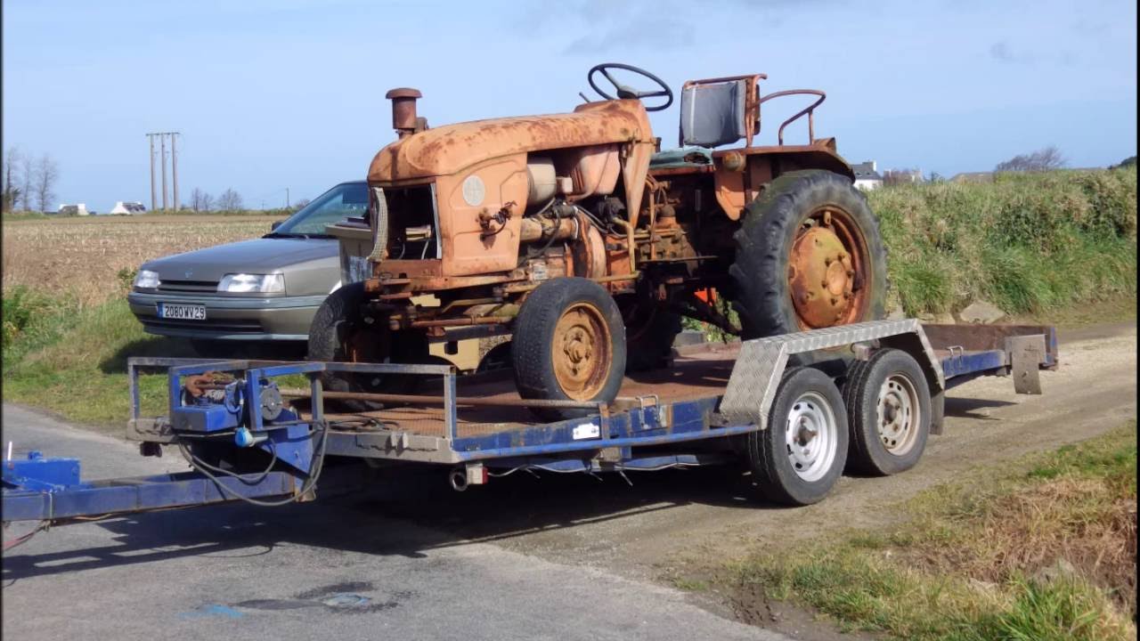 Restauration d'un tracteur Renault  N73