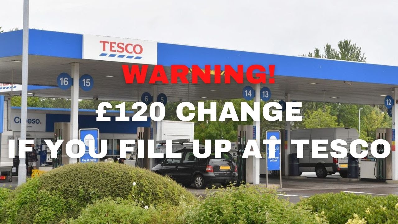 WARNING - Be Aware Of £120 In Change At Tesco Fuel Pumps - Your Money Could Be At Risk!