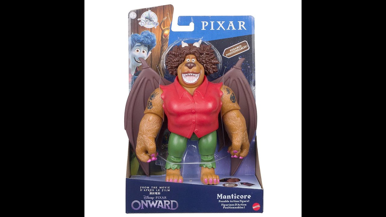 World of Pixar Onward Manticore Action Figure Review