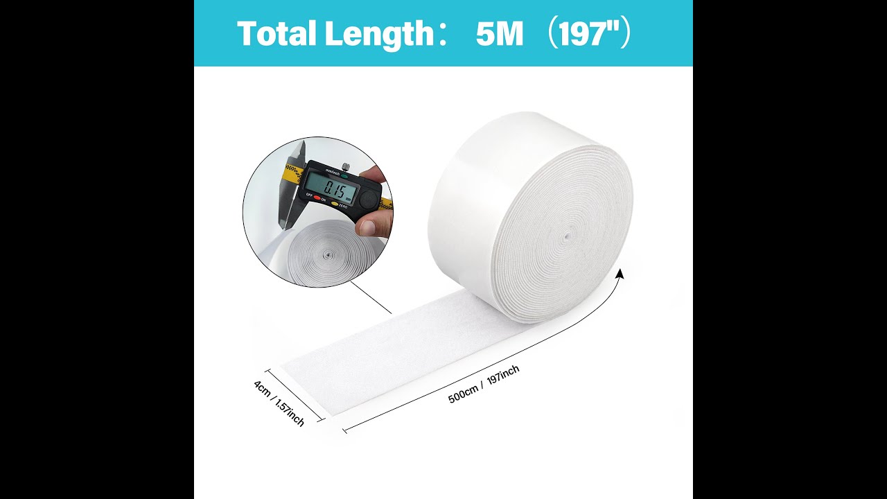 Adhesive Felt Tape Vinyl Squeegee Buffer White Self-Adhesive Soft Fiber Felt Roll