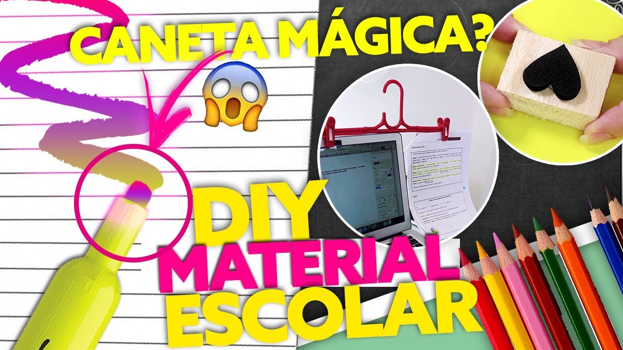 TRUQUES E DIYs INCRÍVEIS - ESPECIAL VOLTA ÀS AULAS