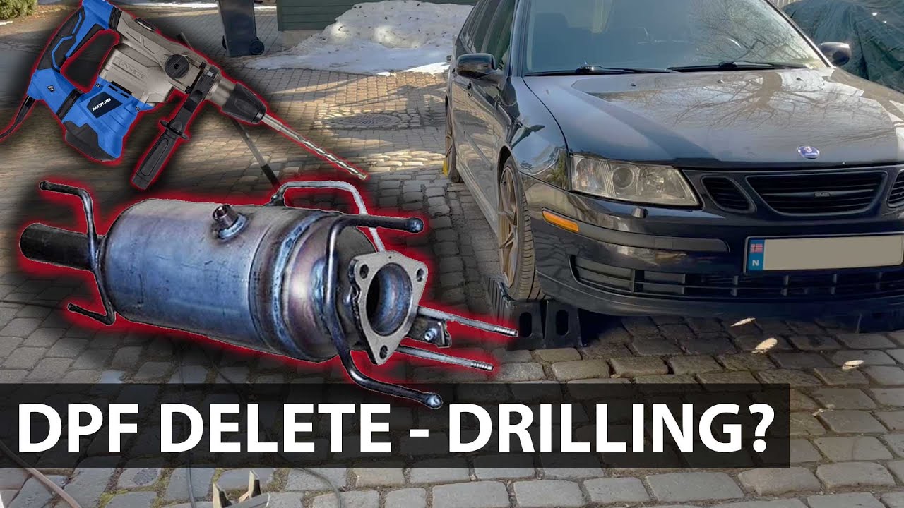 Diesel Particle Filter DPF Delete - Drilling? - Saab 9-3 Z19DT 1.9 Diesel
