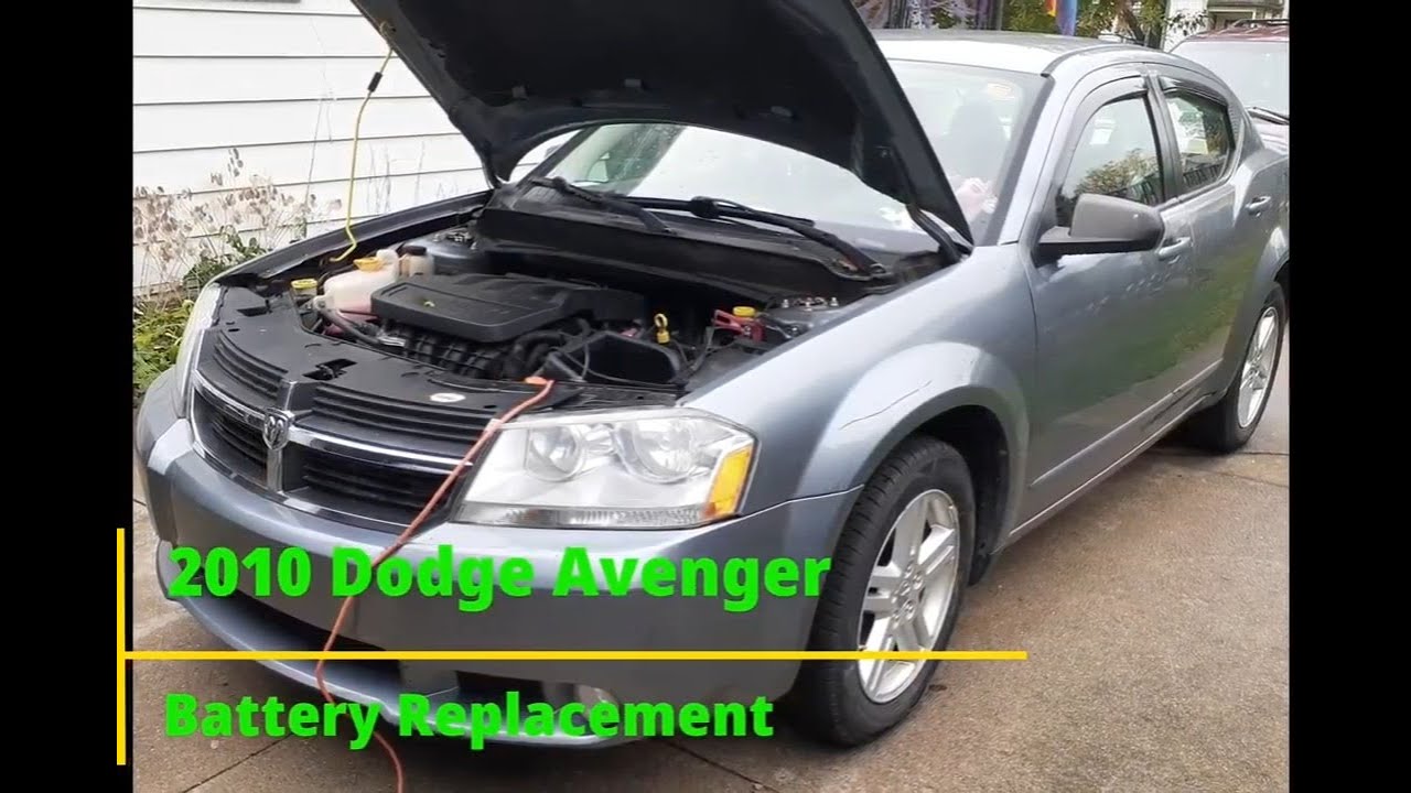 Замена аккумулятора для Dodge Avenger / Journey 2010 года выпуска и старше.
