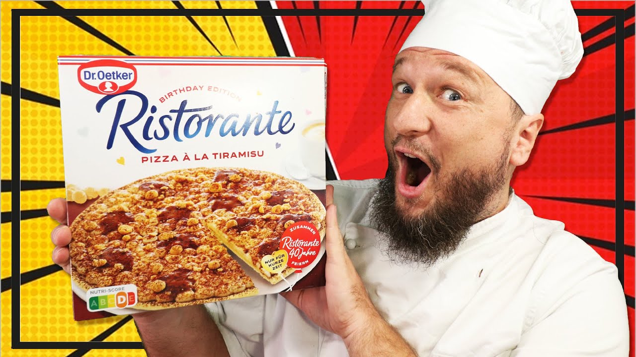 NEU!!! DrOetker PIZZA a la TIRAMISU | FOOD TEST