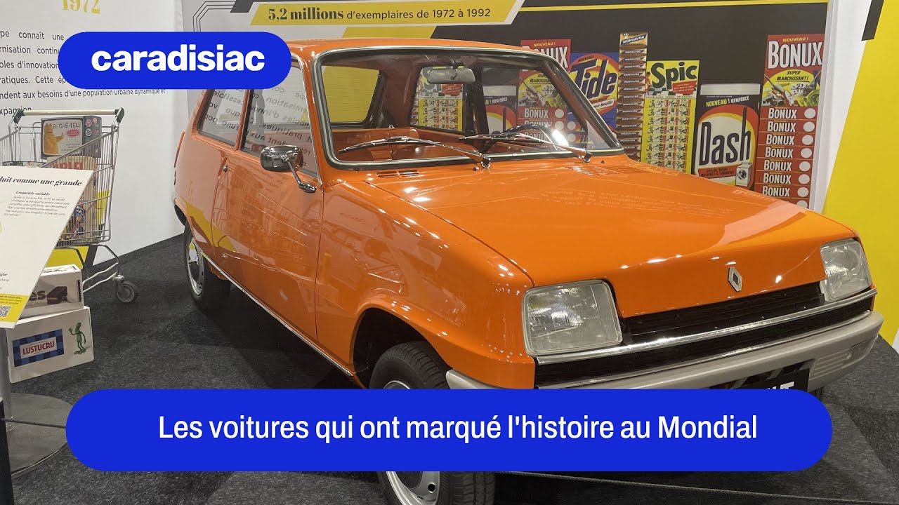 Les voitures les plus importantes de l'histoire au Mondial de Paris 2024