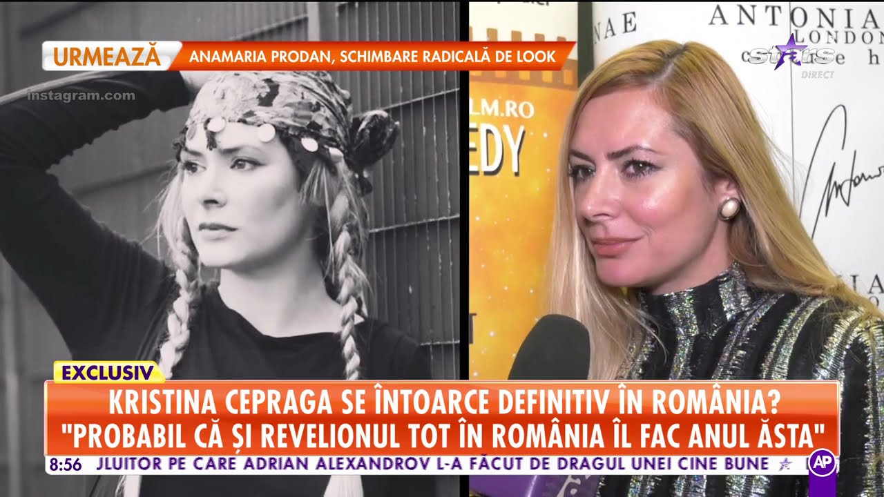 Cum a ajuns Kristina Cepraga să aibă succes &icirc;n Rom&acirc;nia: &bdquo;Rom&acirc;nia &icirc;ncă nu e bine văzută &icirc;n Italia&rdquo;