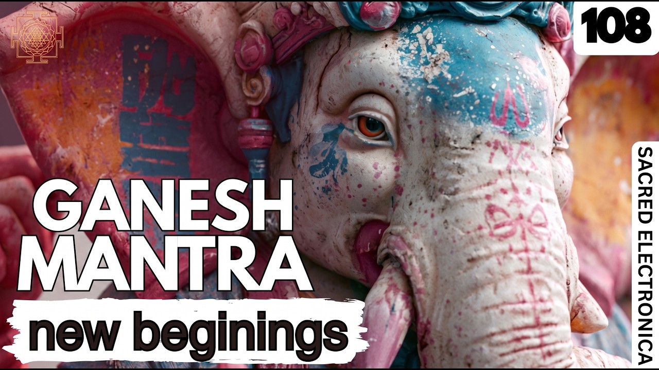 Om Gam Ganesh Mantra Chant 108 Times To Remove All Obstacles | Ancient Sound & Brain Science 🔥