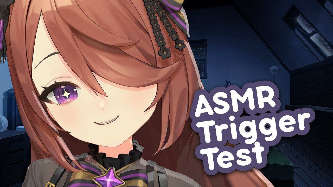 【ASMR #22】Trigger Test! Soft Talking, Ear Cupping & More