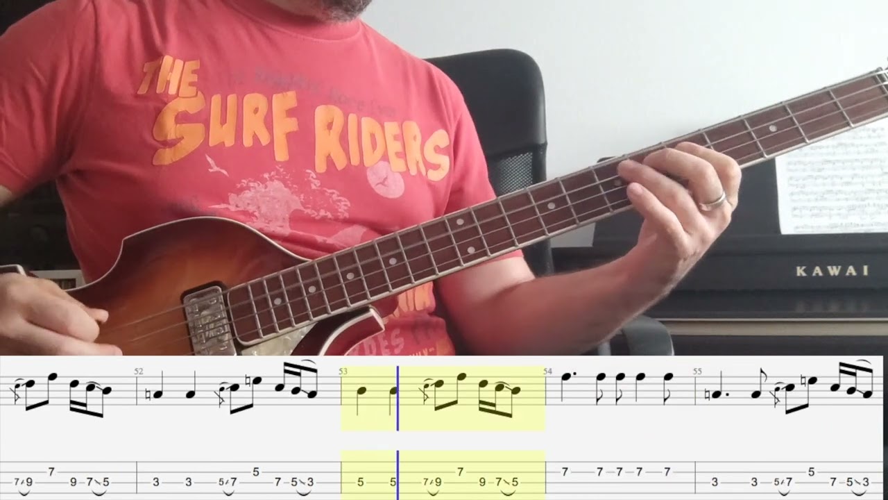 The Beatles - Back In The U.S.S.R (Bass Cover + Tab)