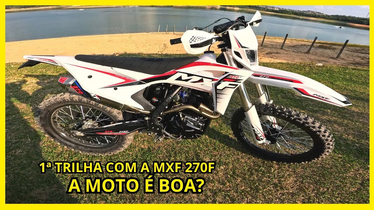 1&ordf; TRILHA COM A MXF 270F 🤔 *Ser&aacute; que presta?*