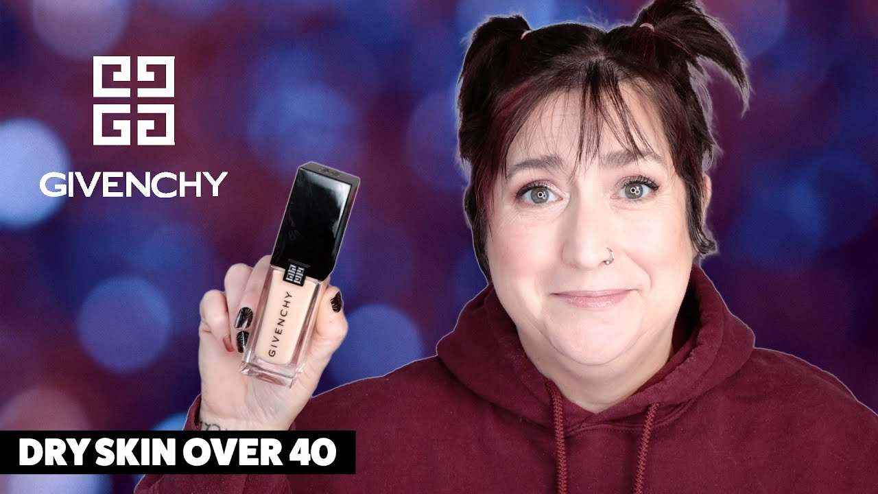 GIVENCHY PRISME LIBRE SKIN-CARING GLOW FOUNDATION | Dry Skin Review & Wear Test